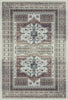 Samarkand Ivory Ethnic Medallion Rug 