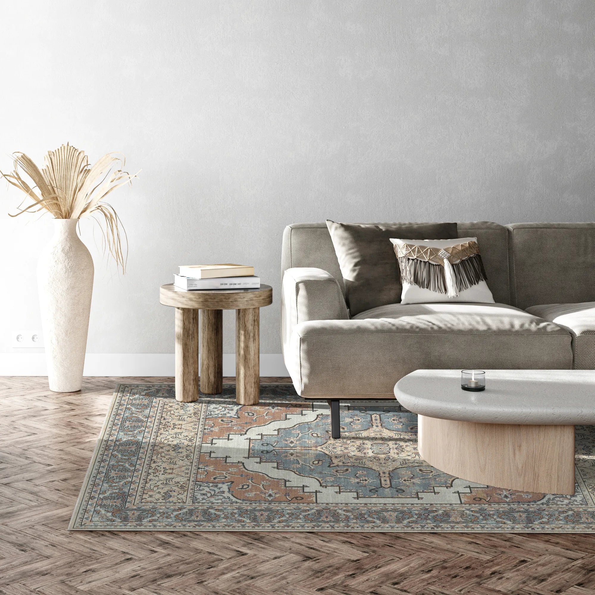 Loom Oasis Paisley Floral Rug