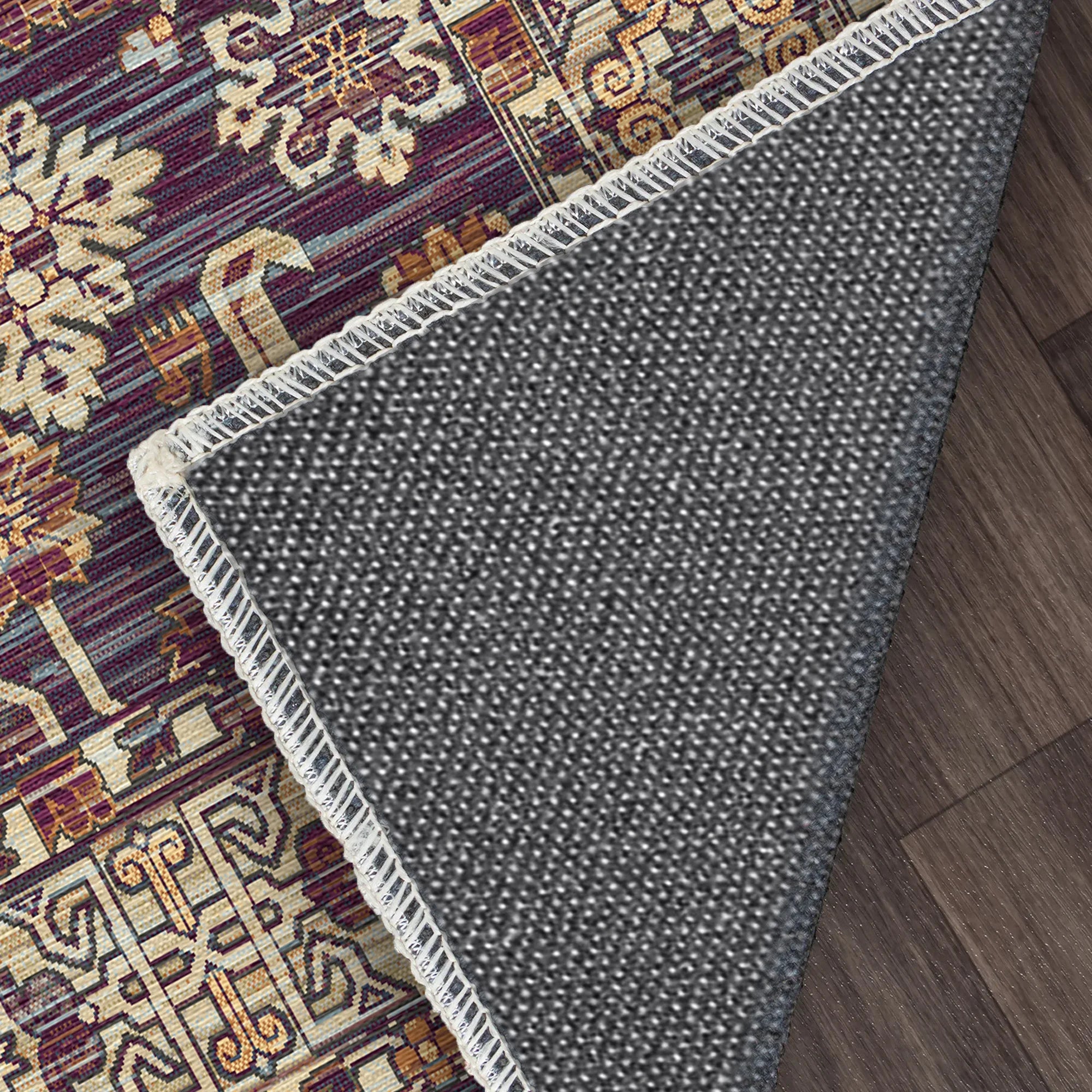 Caspian Dusk Geometric Tribal Rug