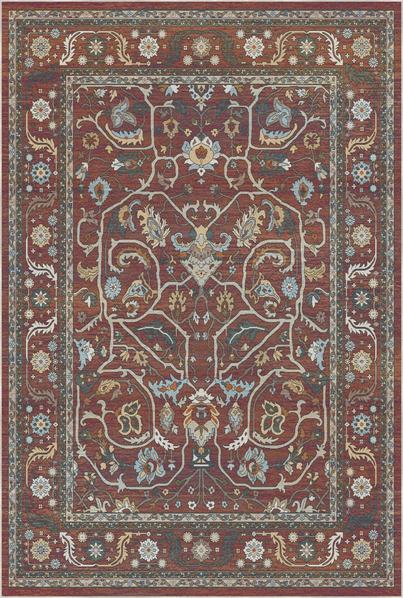 Imperial Vine Amber Palace Rug