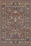 Imperial Vine Amber Palace Rug Terracotta