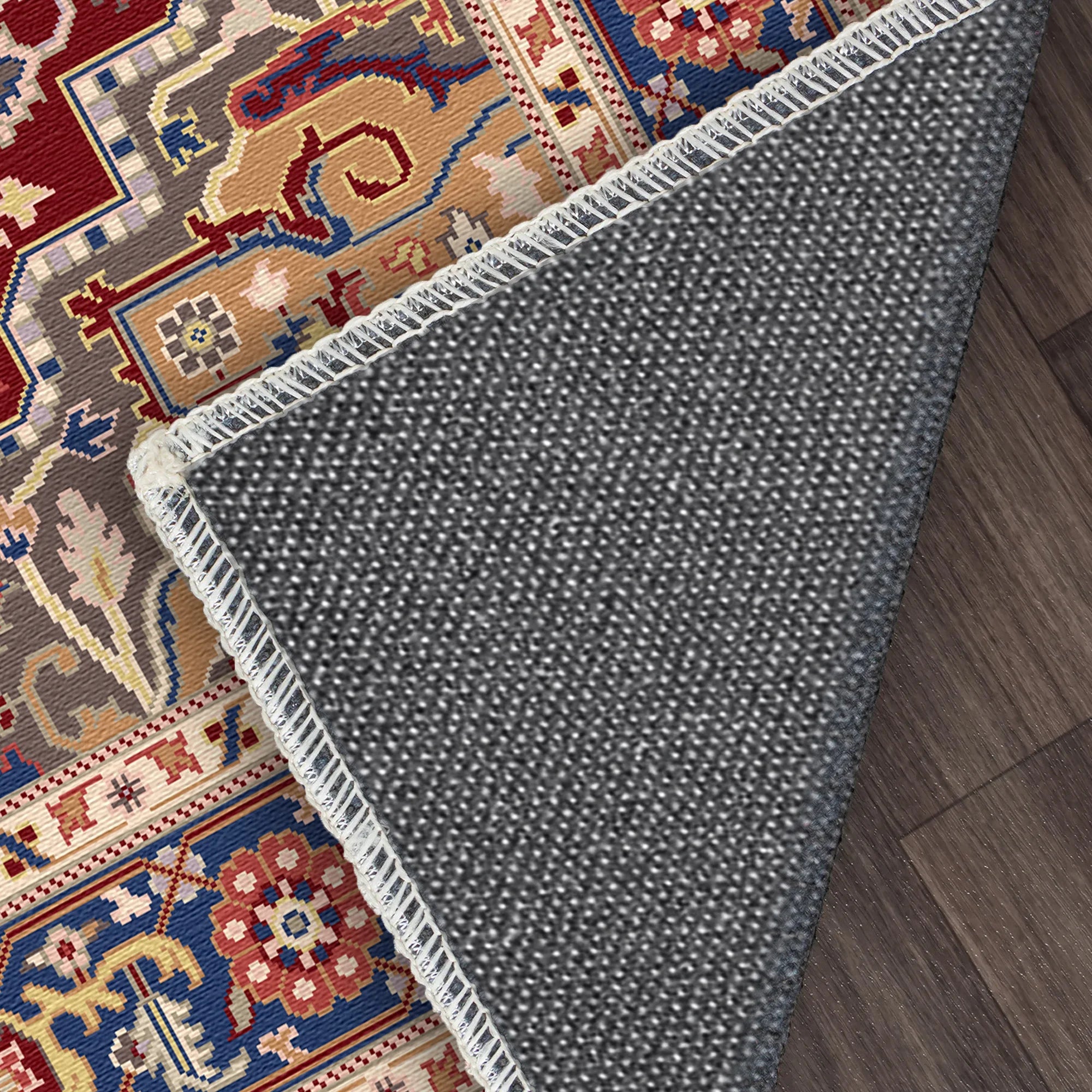 Regalis Crimson Medallion Classical Rug