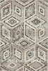 Modern Mist Geometric Diamond Rug 