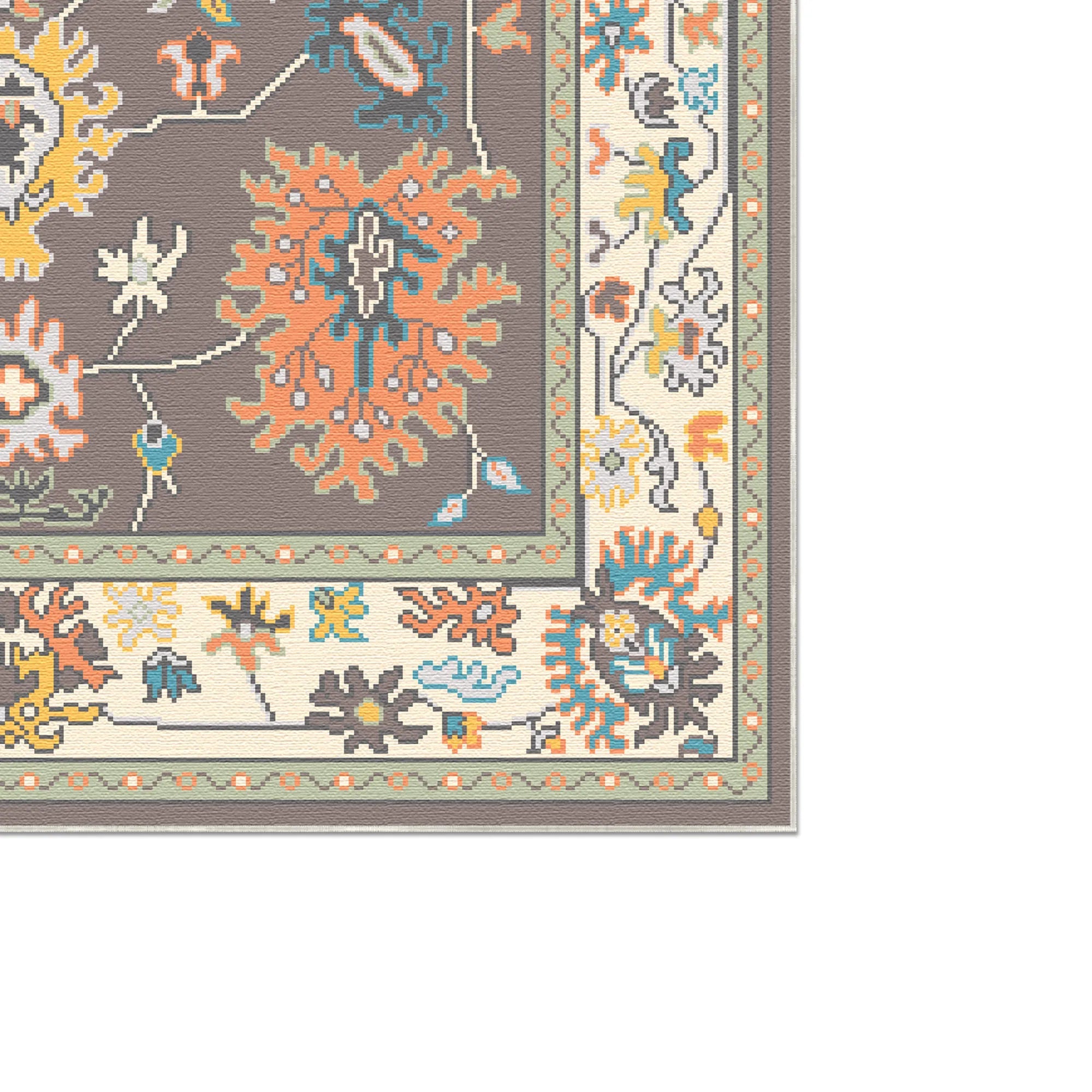 Lyra Cosmic Botanical Washable Rug