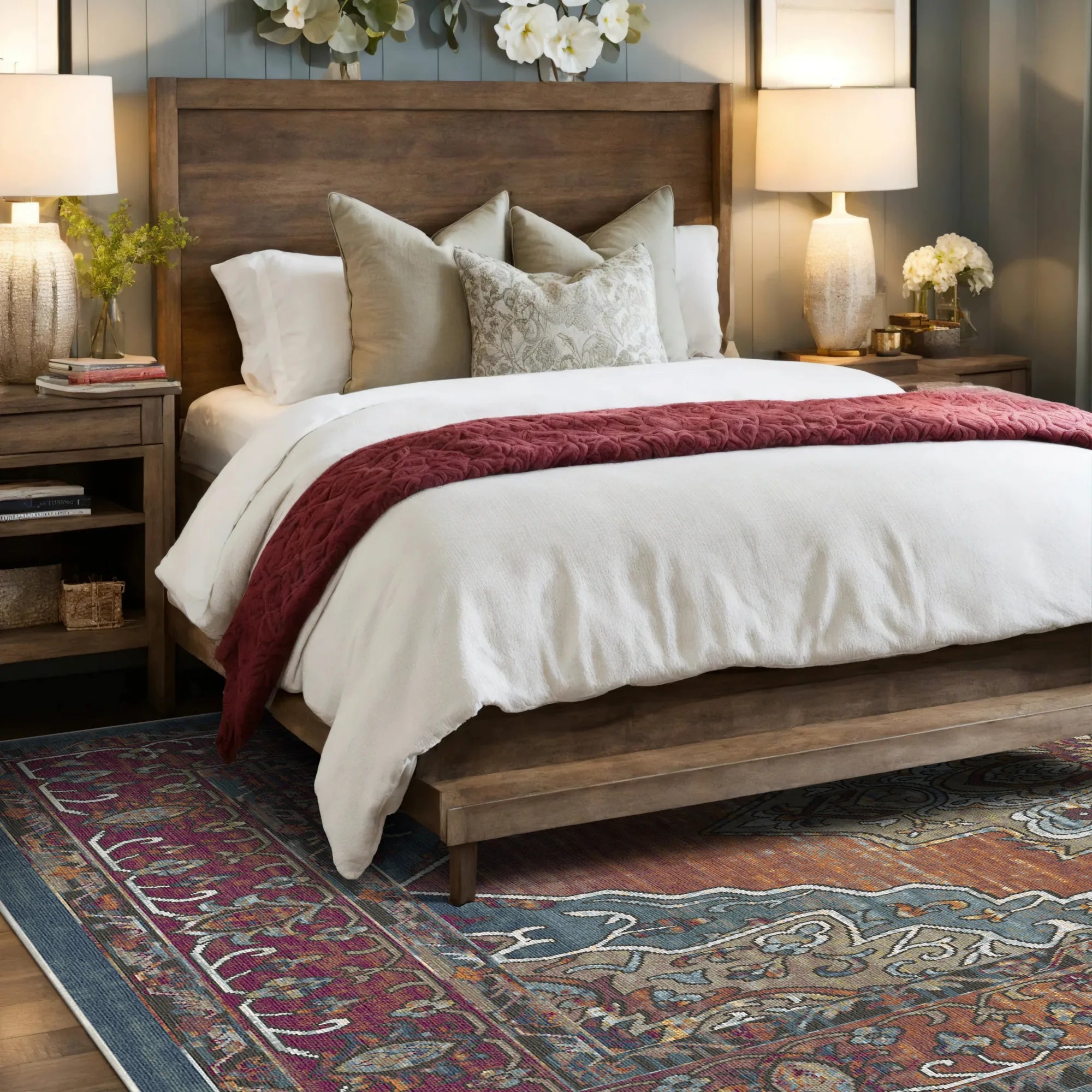 Amber Soul Medallion Heritage Rug