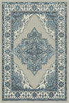 Celestial Nomad Medallion Washable Rug Indigo