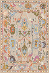 Vora Mink Abstract Folk Rug Mink