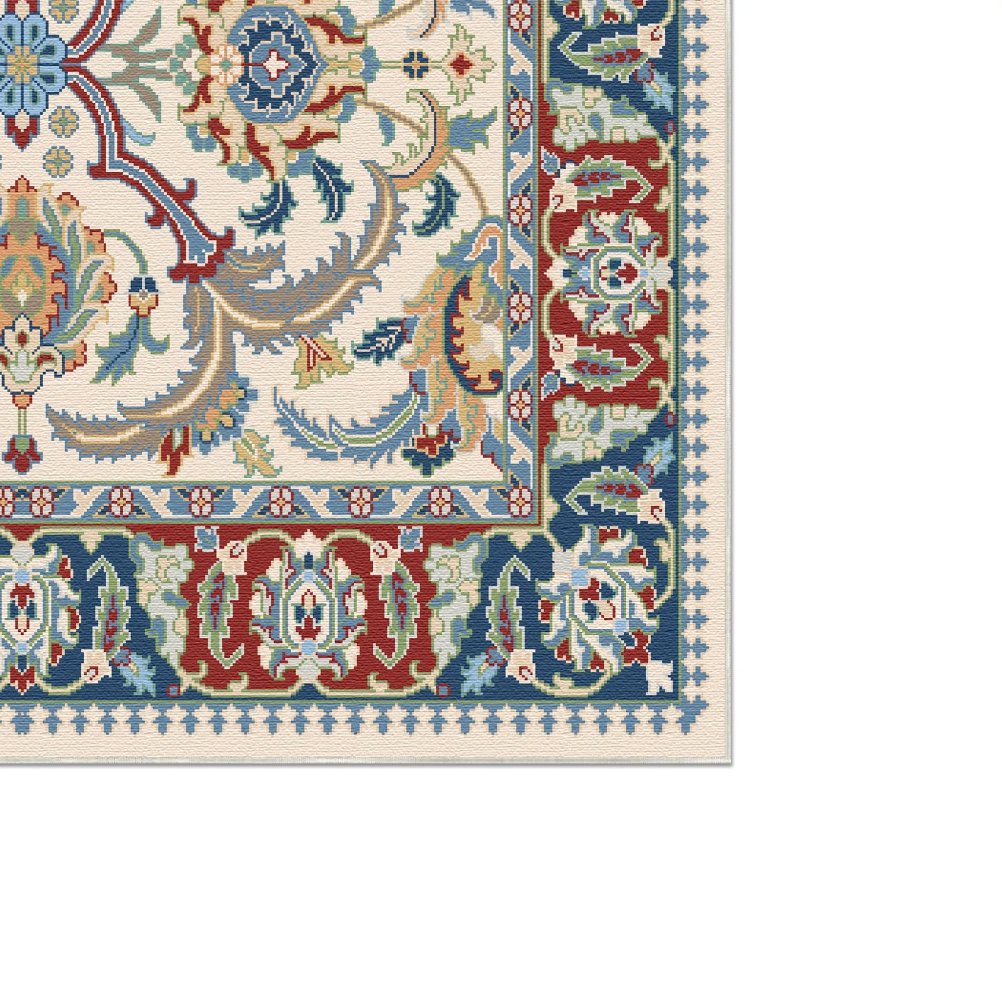 Lira Ivory Palace Garden Rug