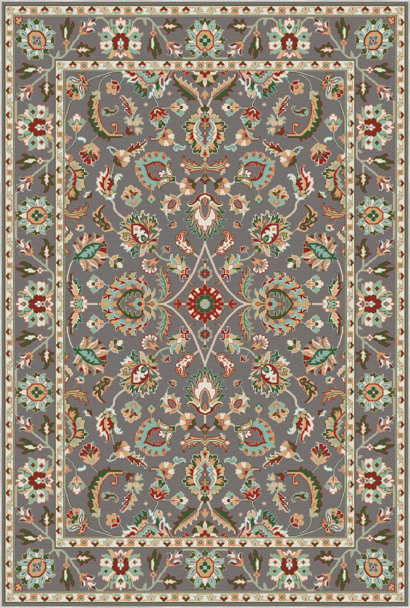 Lyra Smoky Orchard Floral Rug