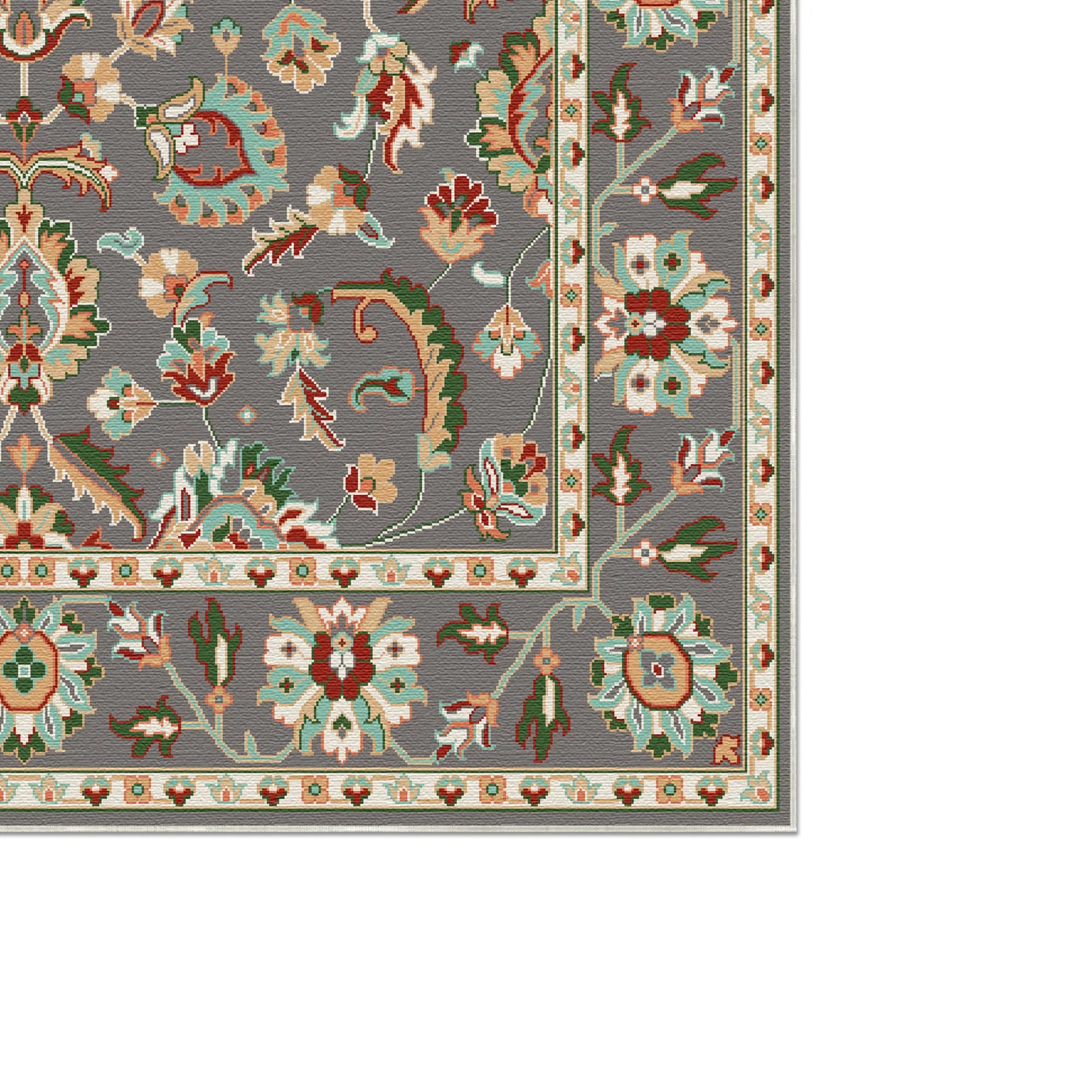 Lyra Smoky Orchard Floral Rug