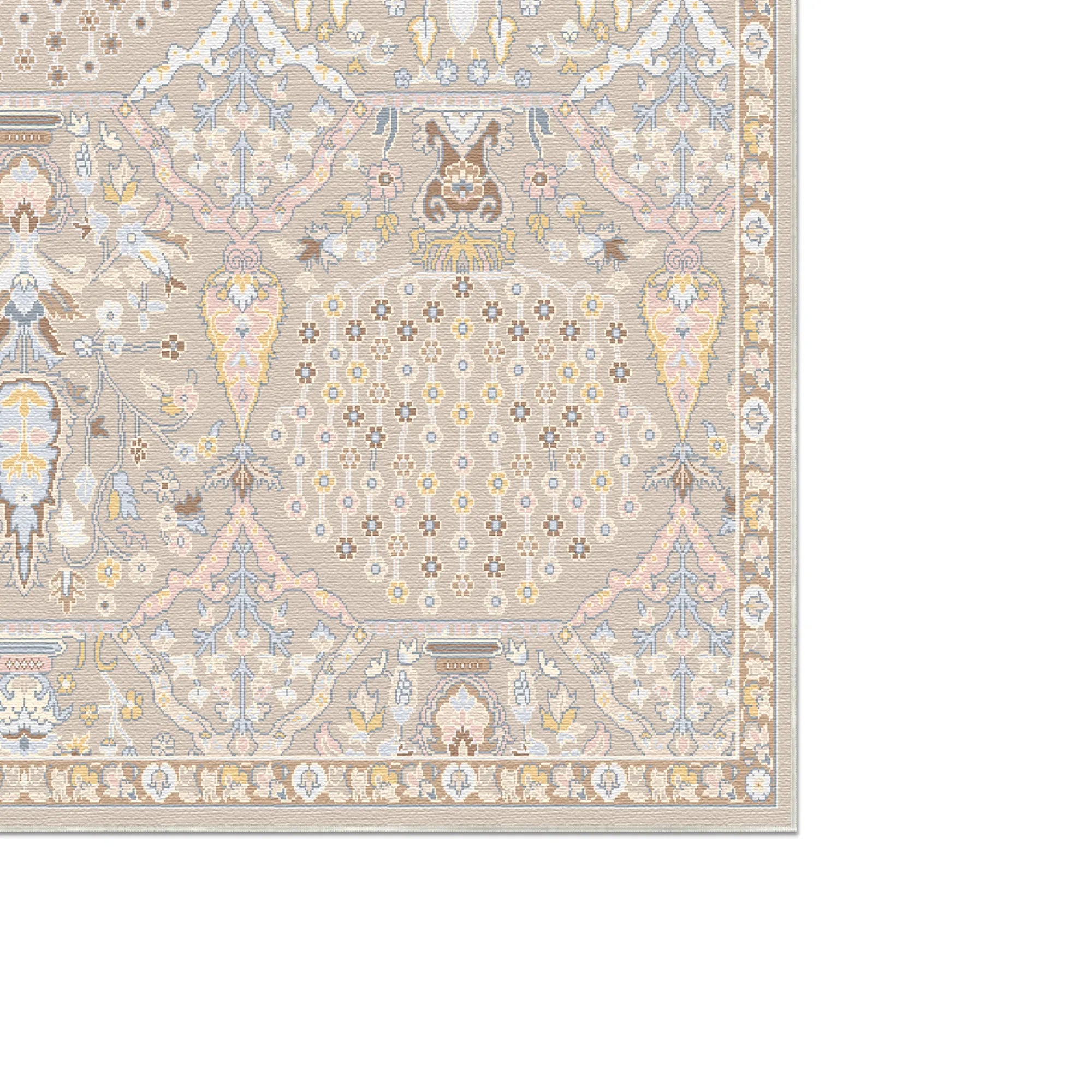 Alya Pearl Bouquet Transitional Rug