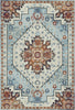 Alden Sky Emblem Medallion Rug 