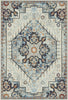 Sterling Ivory Emblem Medallion Rug 