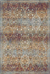 Sienna Amber Arabesque Washable Rug Gold
