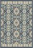 Lumina Navy Gold Geometric Rug 