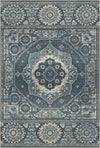Cipher Cobalt Atelier Rug Navy