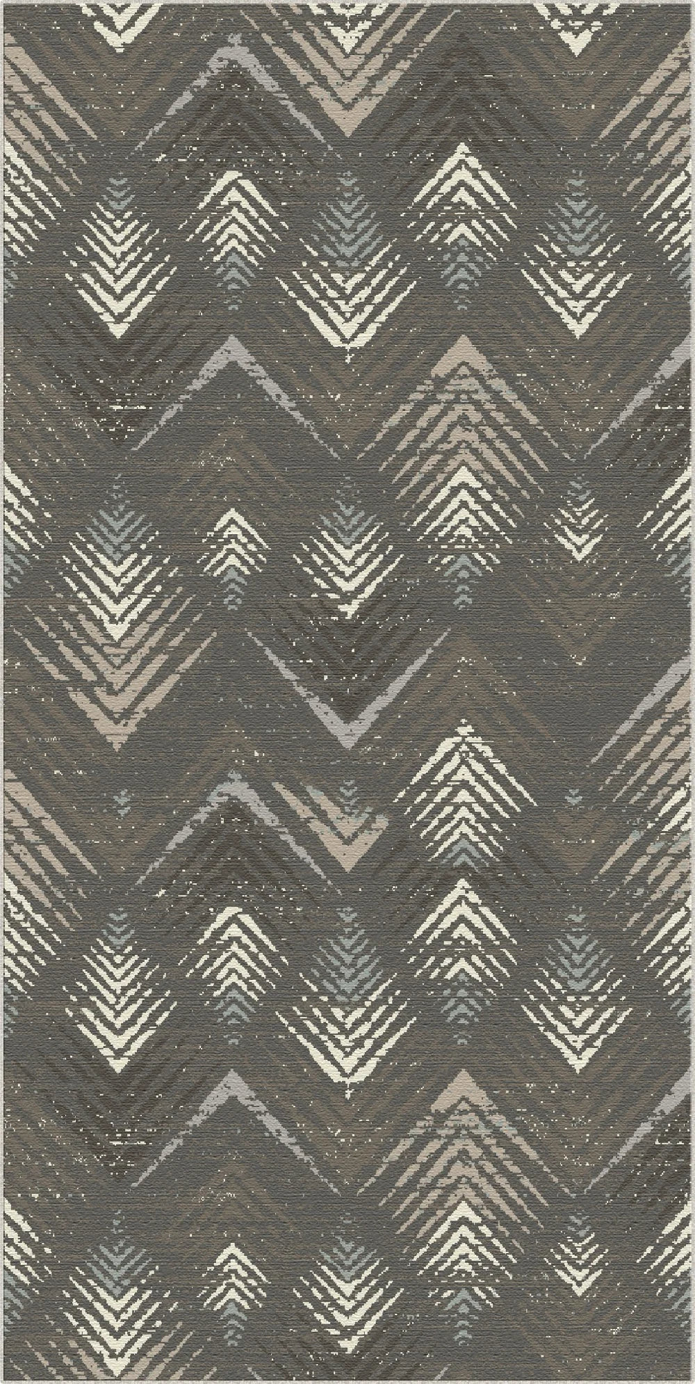 Canyon Shadow Abstract Washable Rug