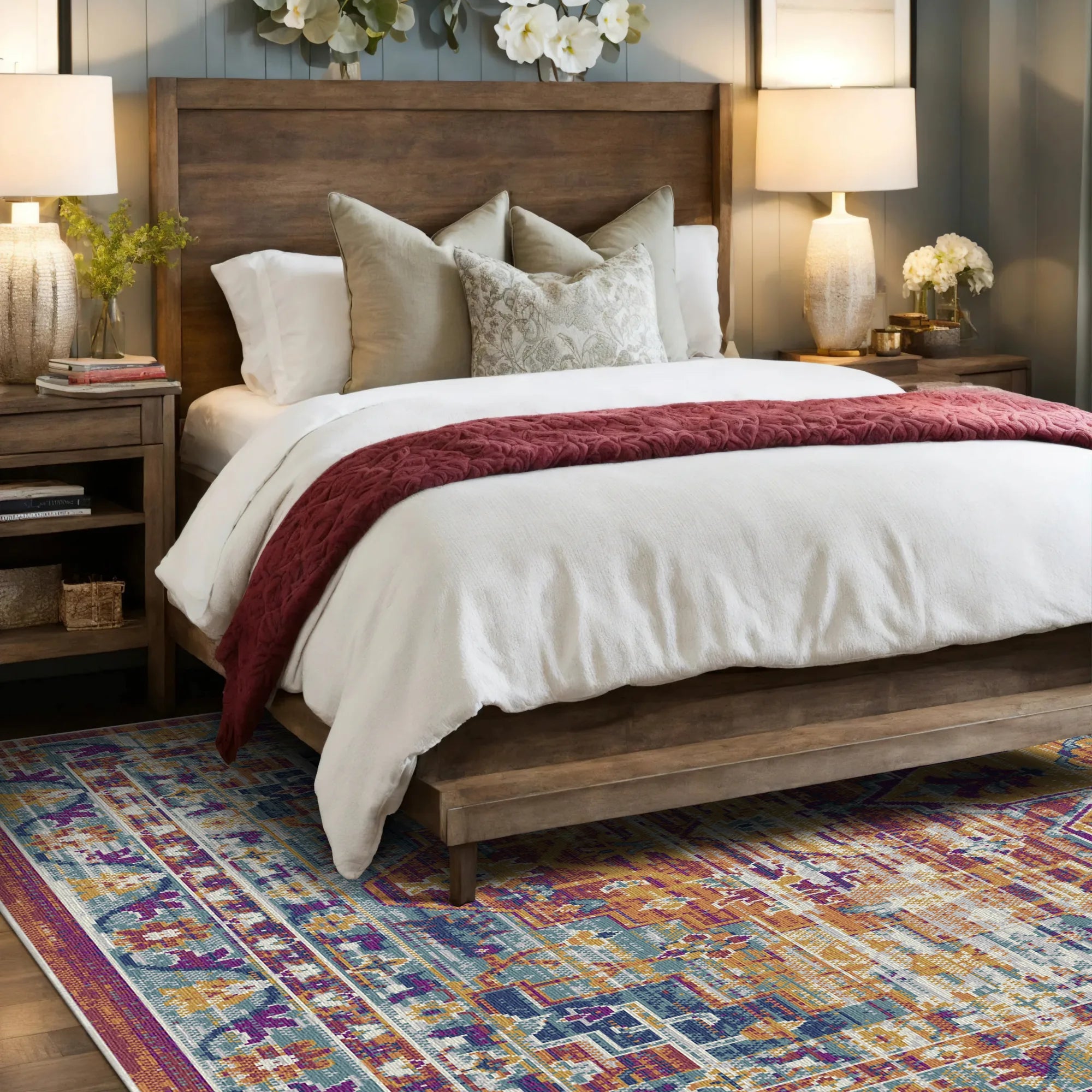 Ember Star Meridian Rug