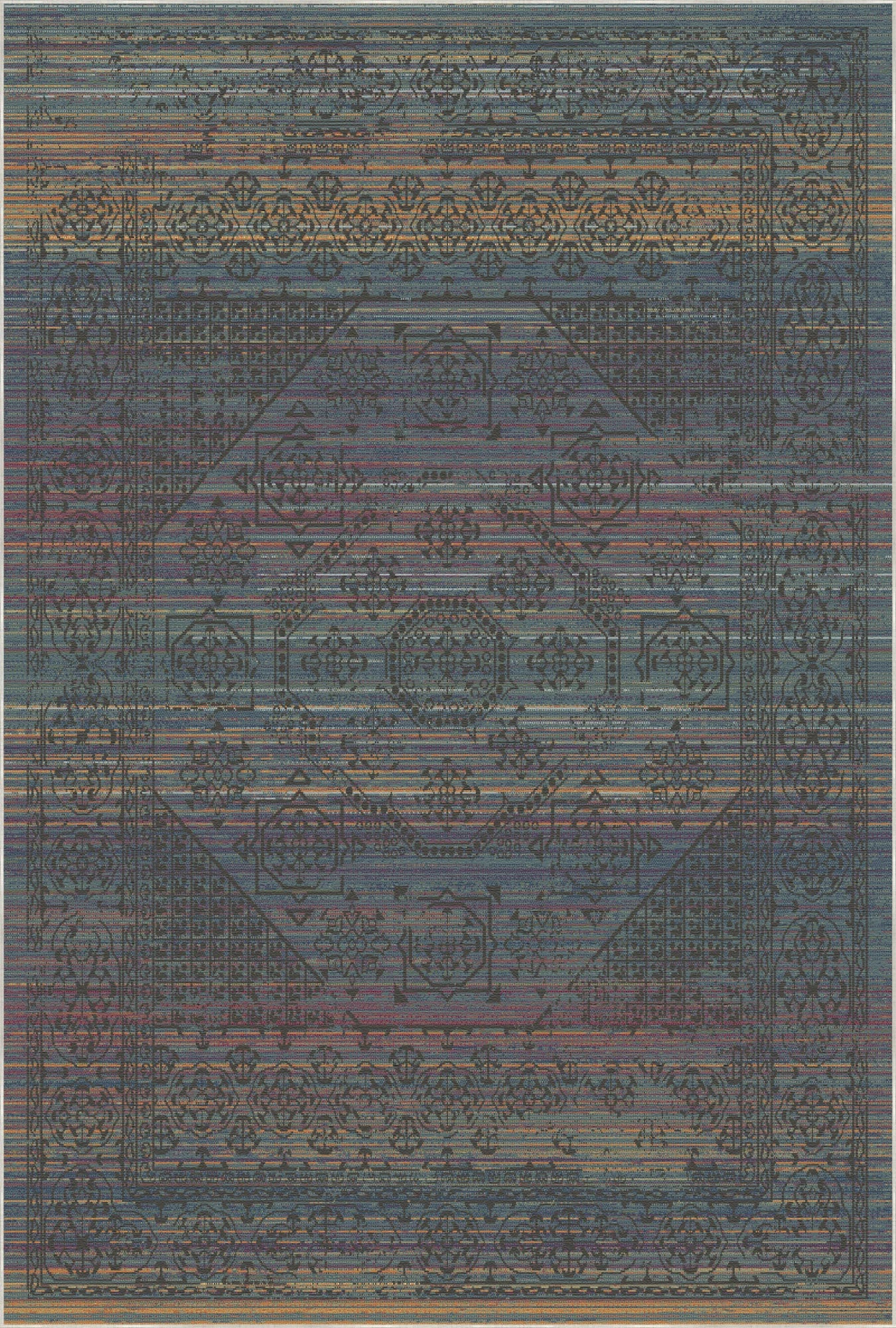 Aether Spectrum Geometric Rug