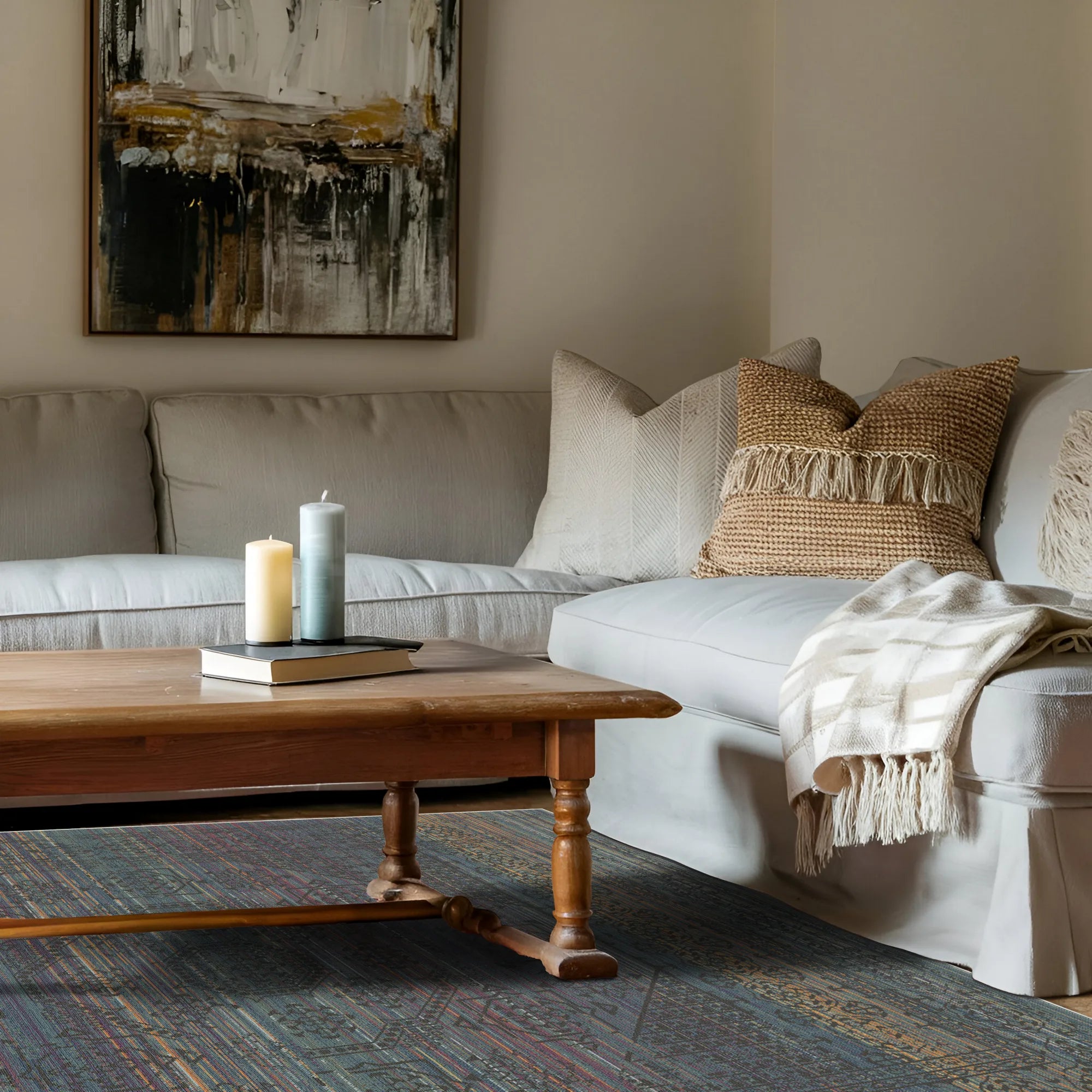 Aether Spectrum Geometric Rug