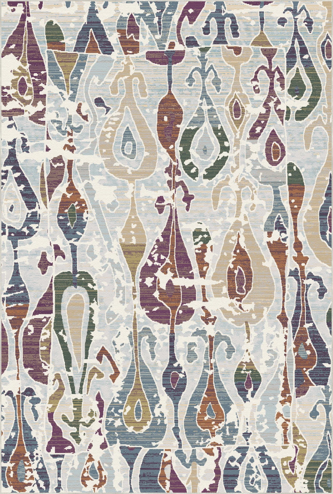 Prismatic Ogee Drift Rug