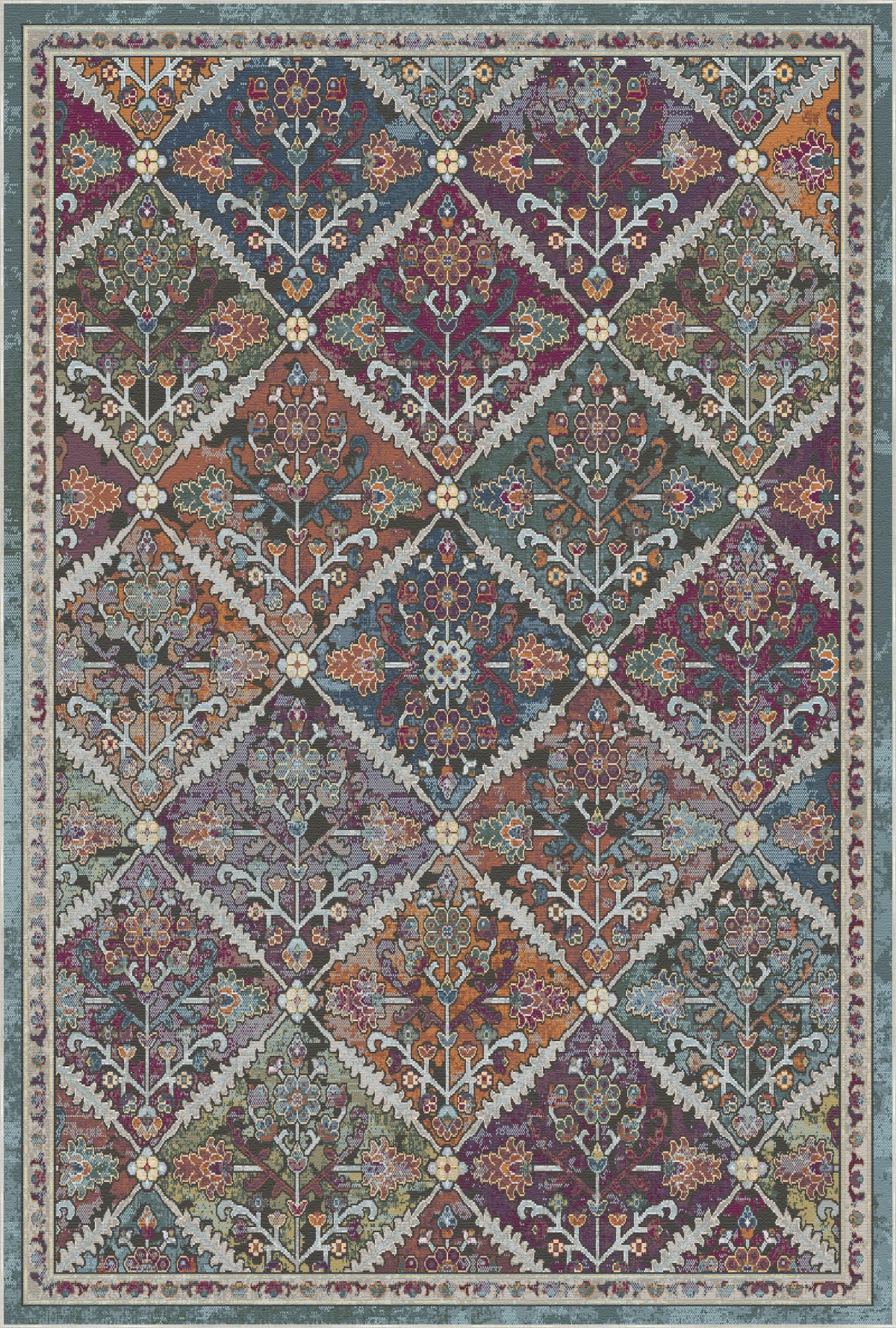 Radiant Orchard Matrix Rug