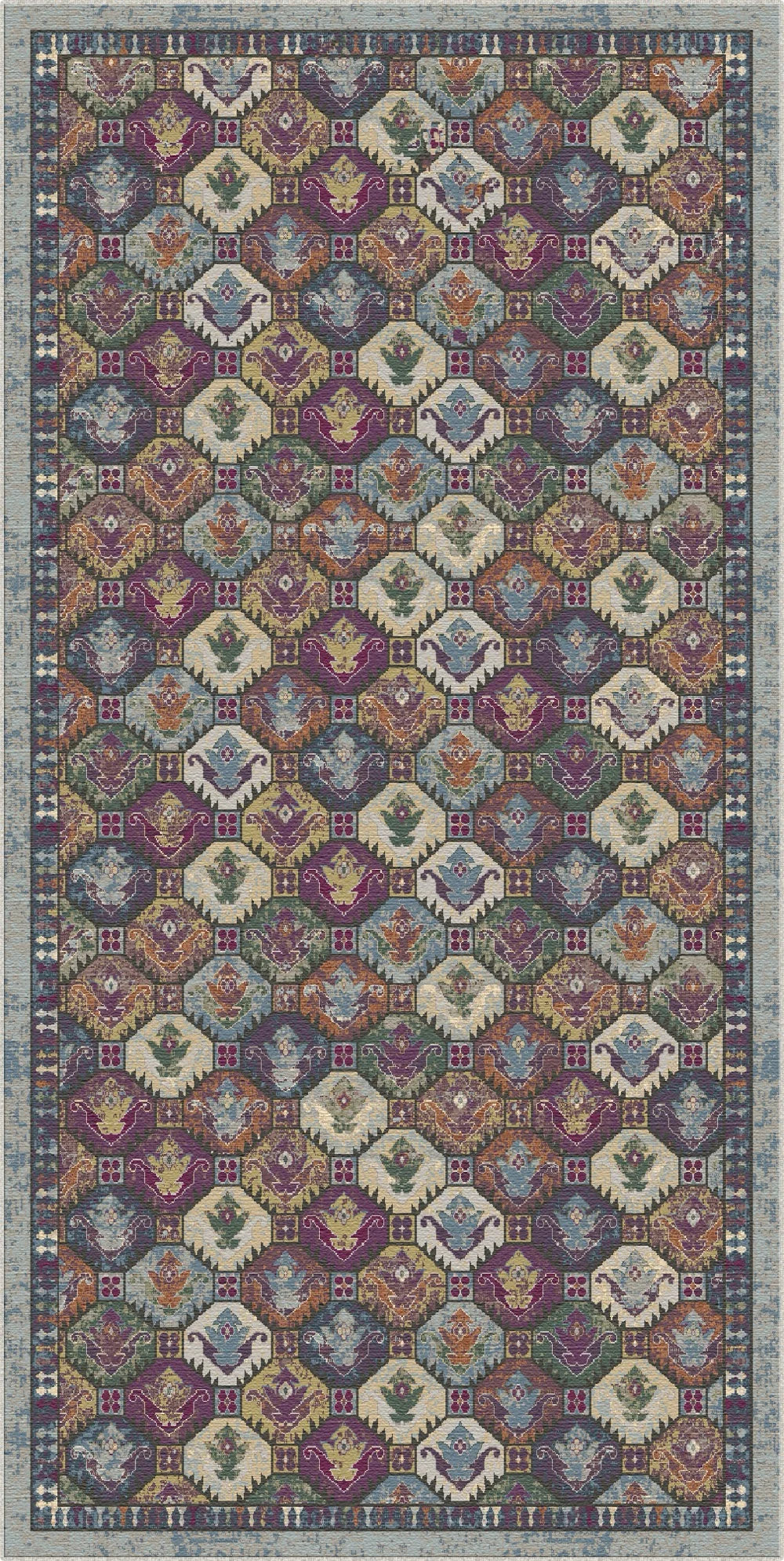Nocturnal Jewel Mosaic Rug
