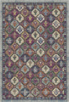 Nocturnal Jewel Mosaic Rug Plum