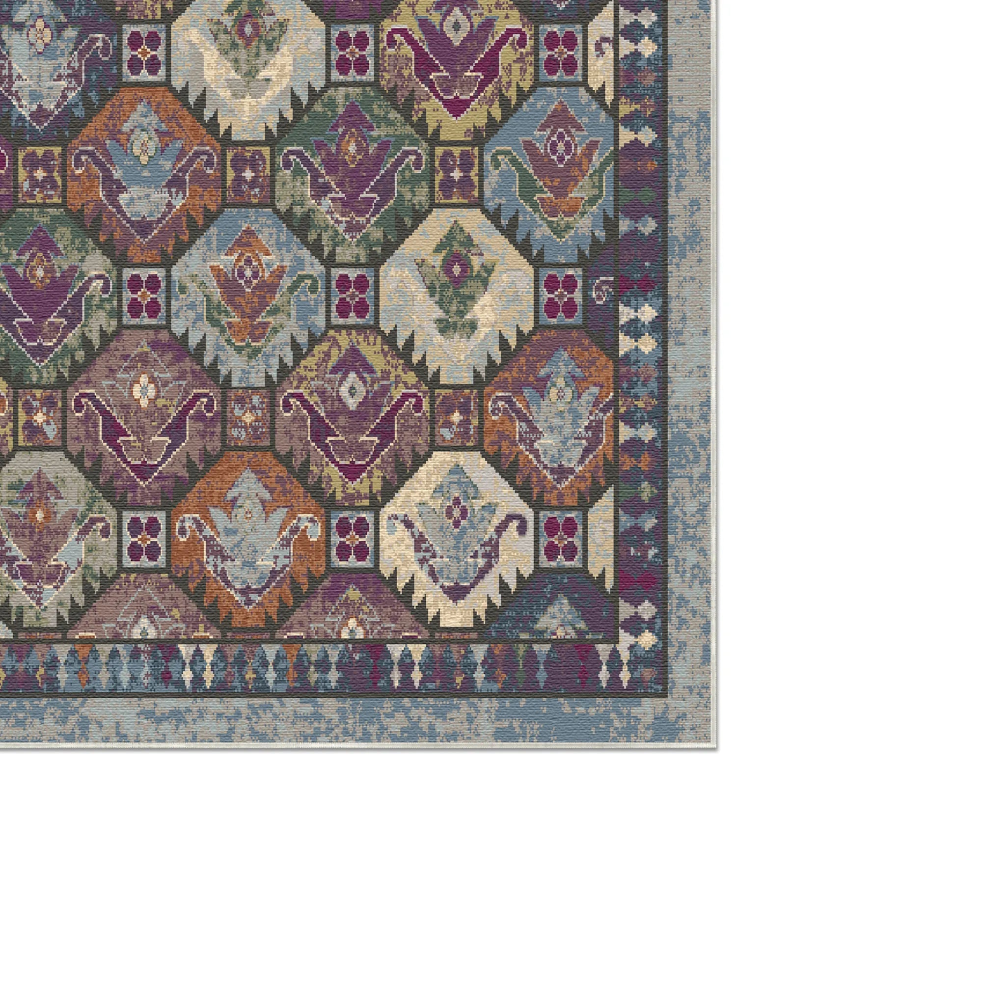 Nocturnal Jewel Mosaic Rug