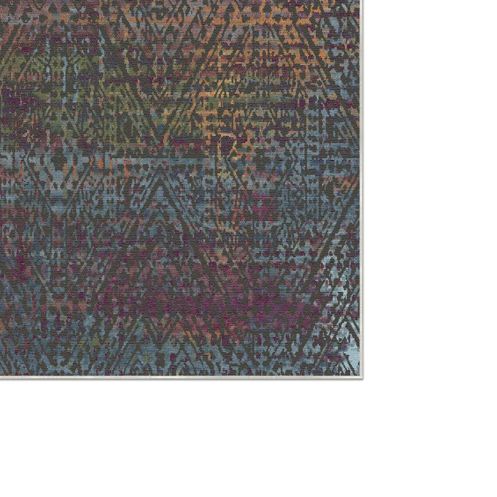 Mystic Horizon Lattice Rug