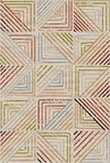 Sonora Tile Geometric Washable Rug Multi
