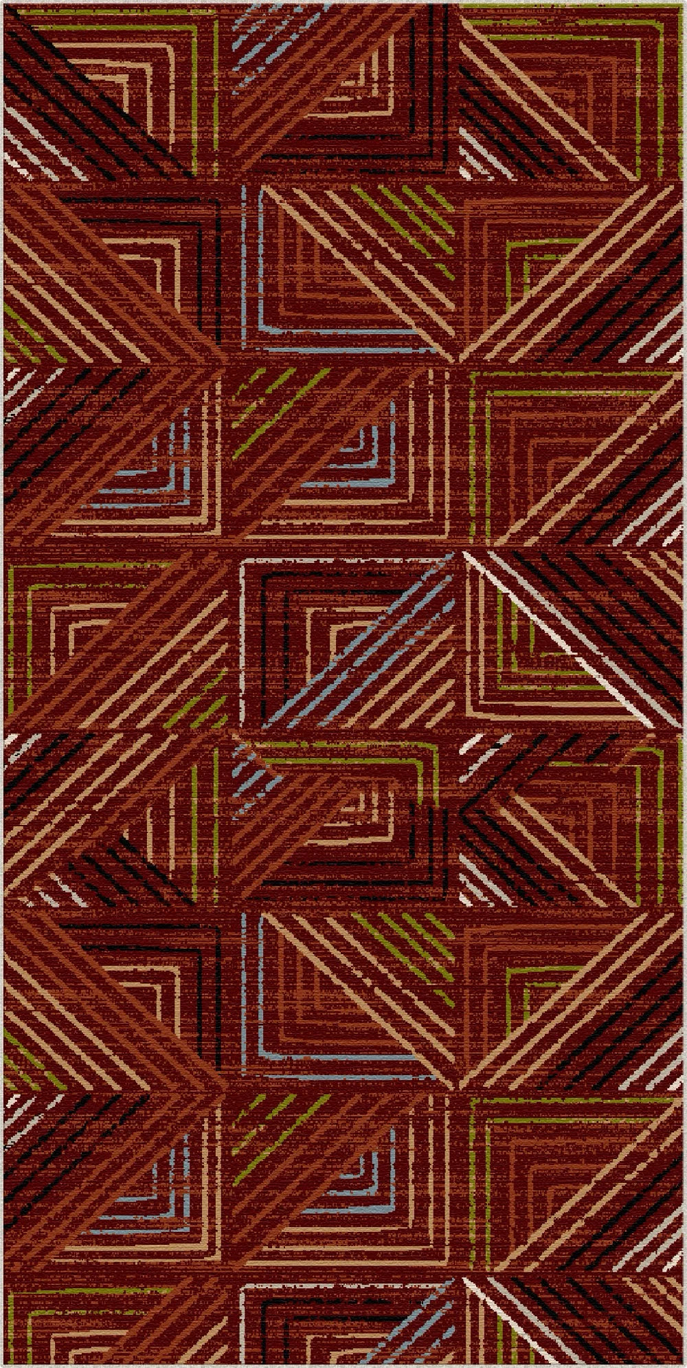 Sedona Geometric Washable Rug