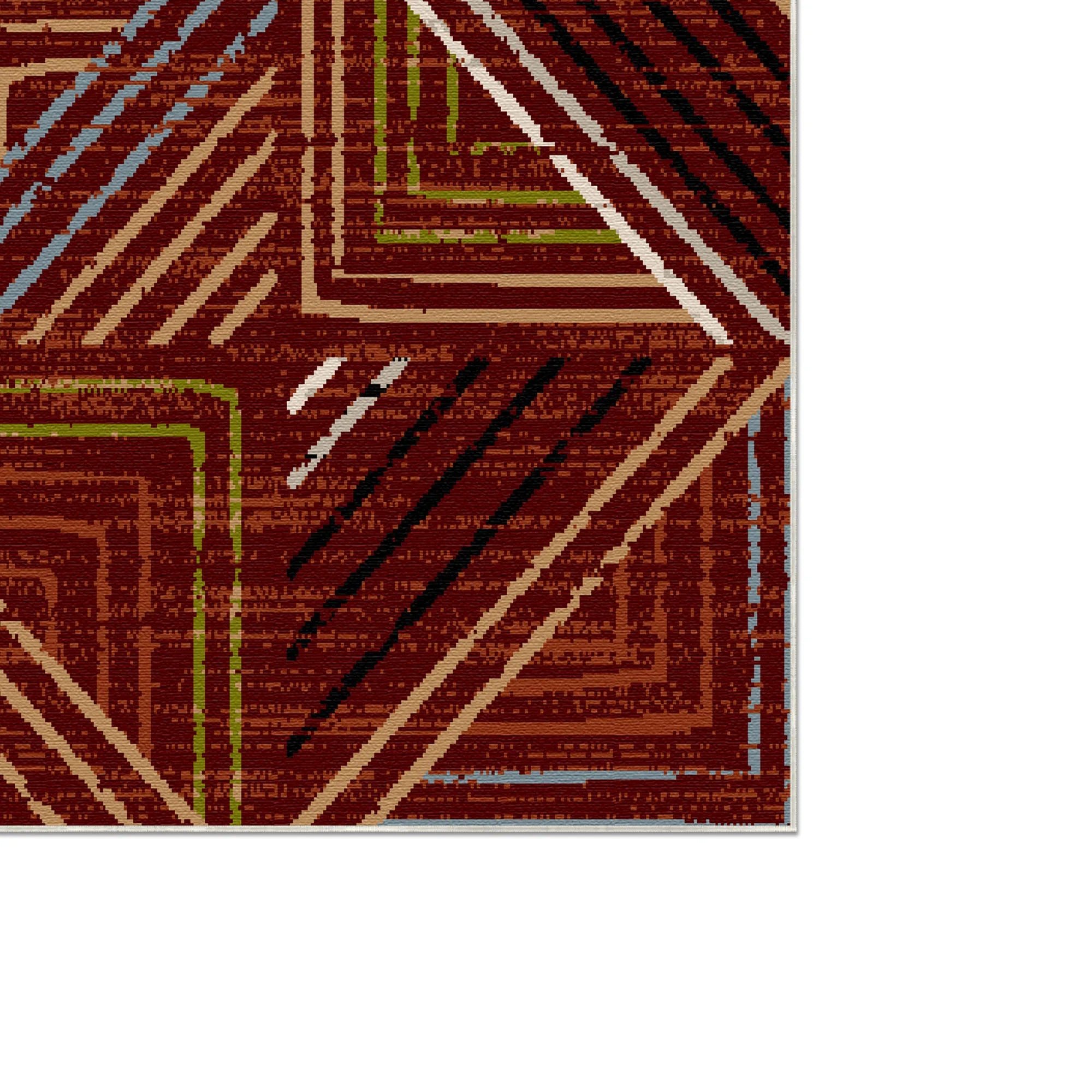 Sedona Geometric Washable Rug