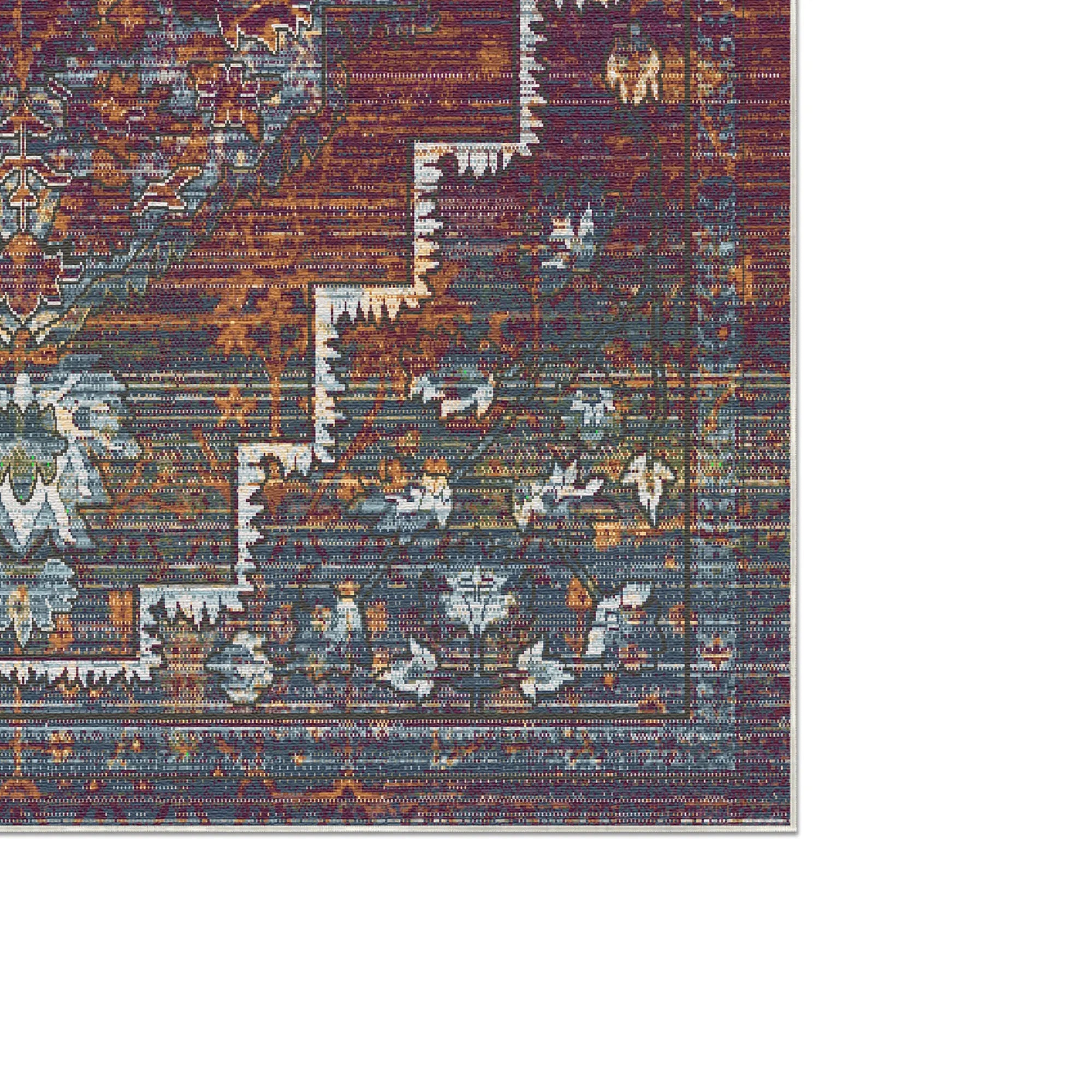 Nocturnal Stepped Medallion Rug