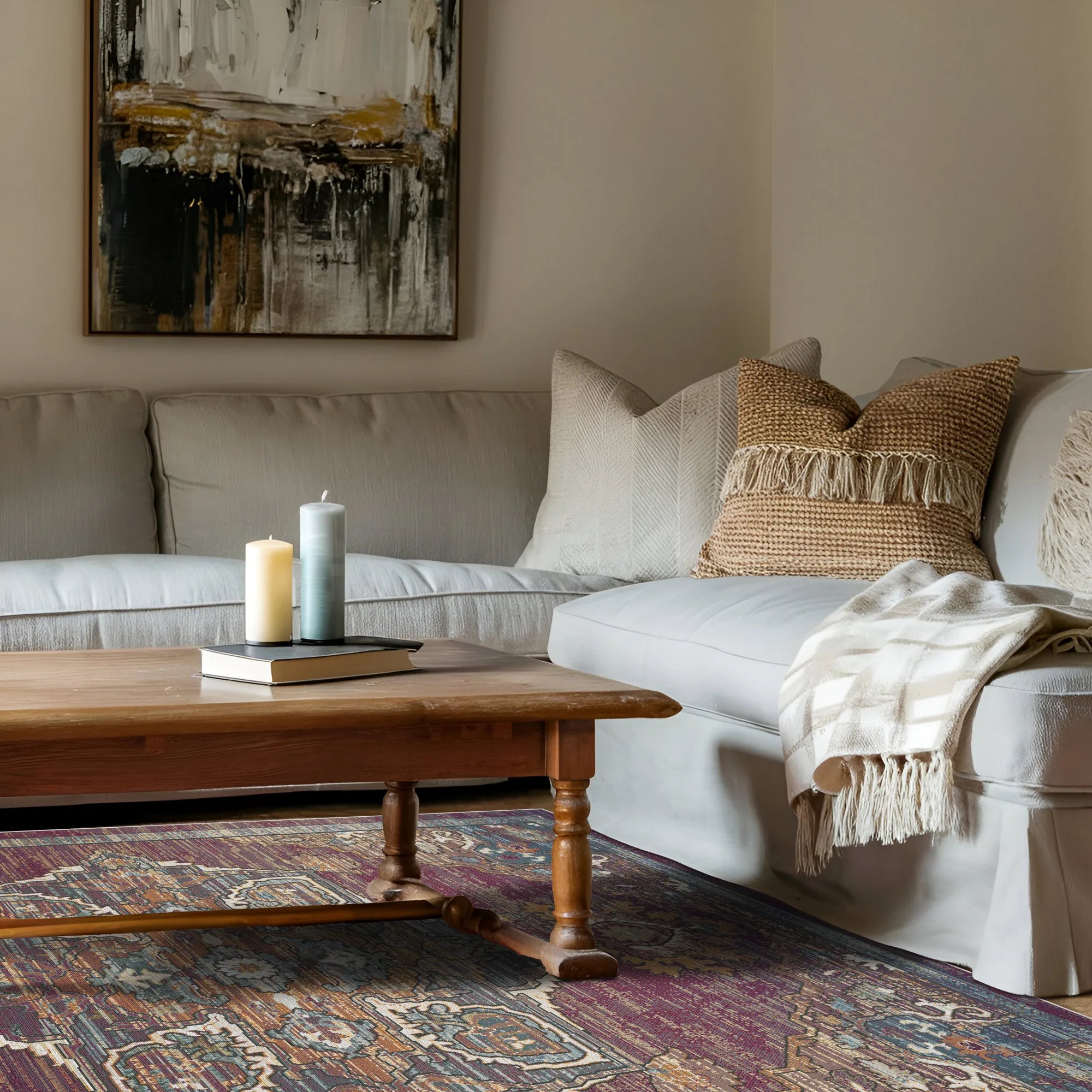 Majestic Plum Zenith Rug
