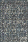 Celestial Frost Pointillist Rug Indigo