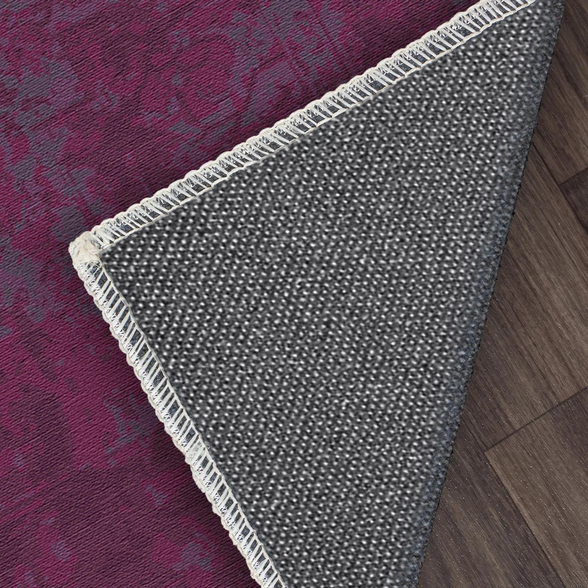 Sovereign Magenta Erased Medallion Rug