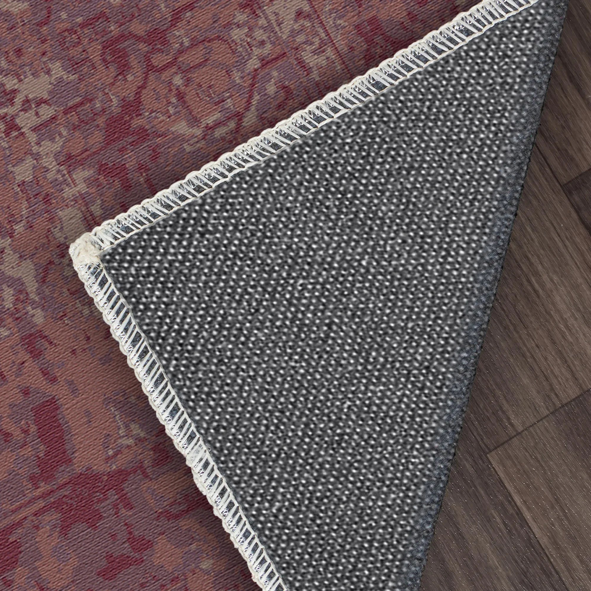 Sienna Ember Erased Medallion Rug