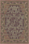 Nomadic Hearth Medallion Rug Rust