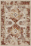 Petra Clay Vintage Washable Rug Rust