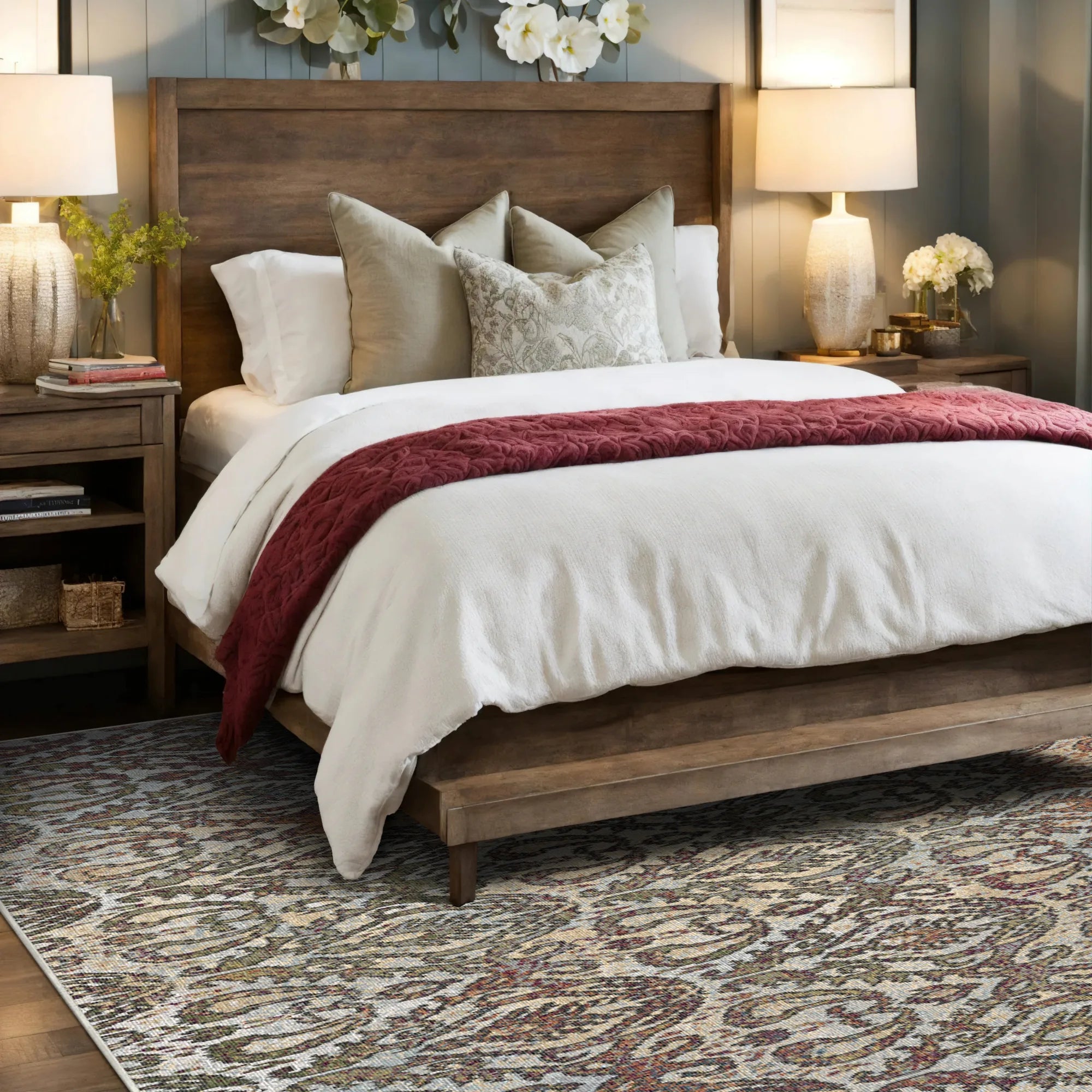 Ancient Grove Paisley Rug