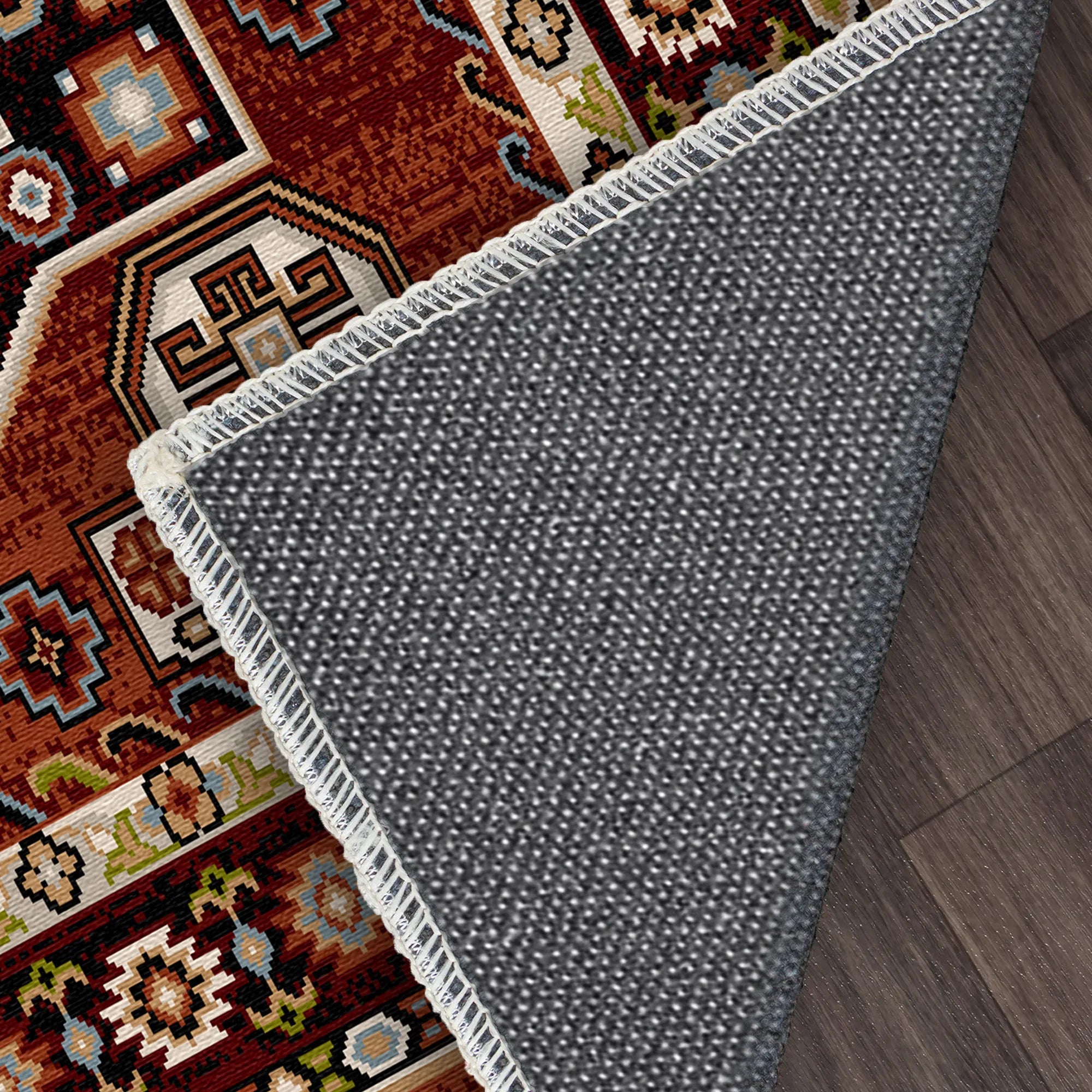 Nomad Brick Vintage Washable Rug