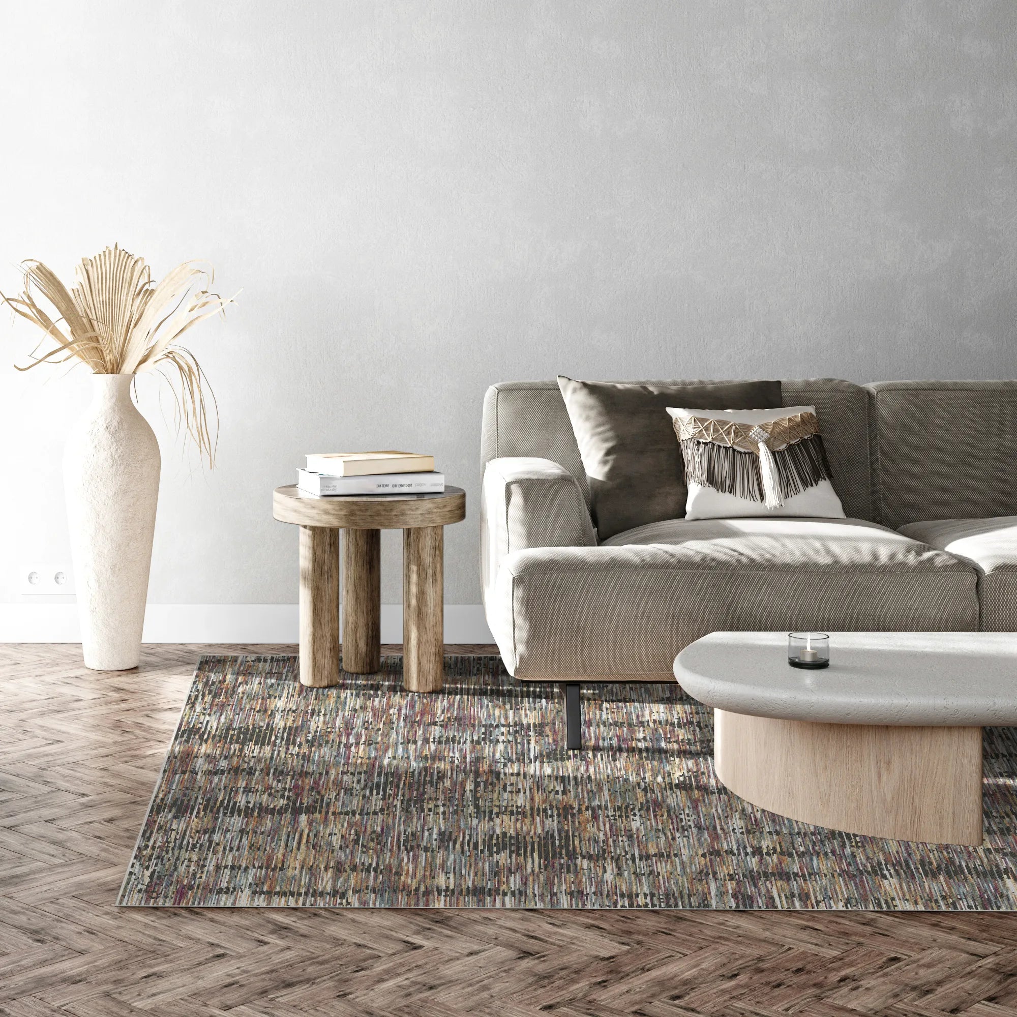 Spectral Horizon Abstract Rug