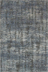 Midnight Horizon Abstract Rug Navy Blue