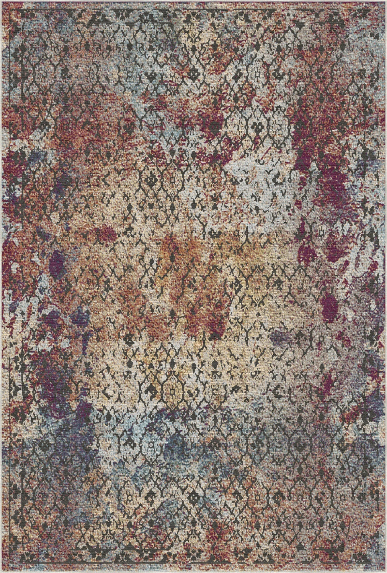 Inkwell Rug Lattice Inkwell Artisan Rug – Bella Rugs