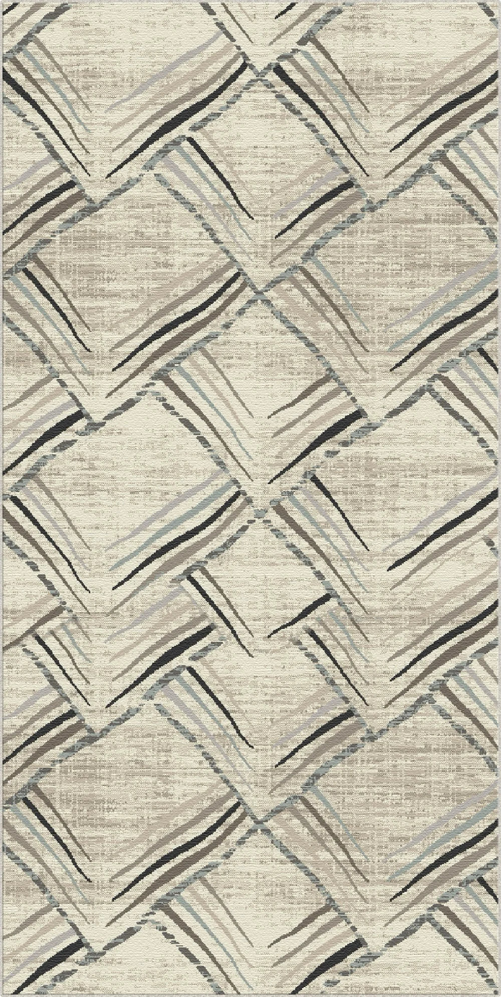 Aspen Sketch Geometric Washable Rug