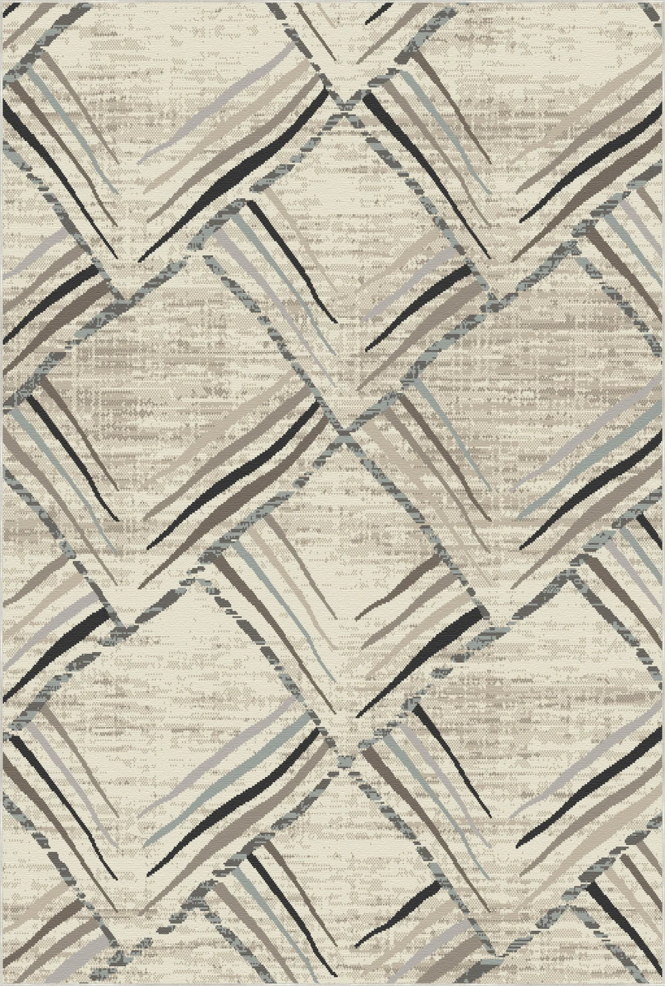 Aspen Sketch Geometric Washable Rug