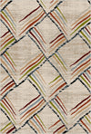Sierra Sketch Geometric Washable Rug Multi
