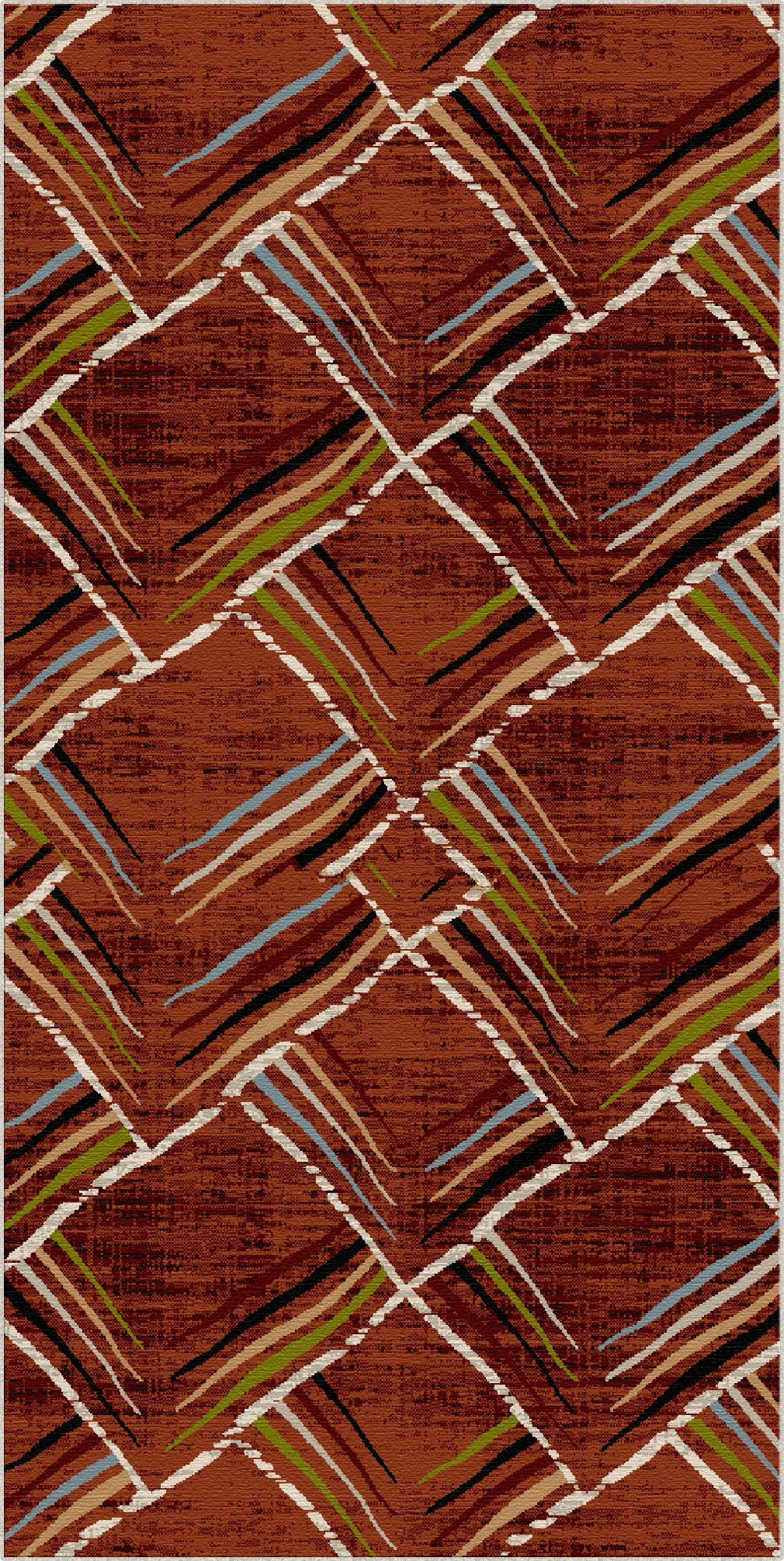 Sienna Sketch Geometric Washable Rug