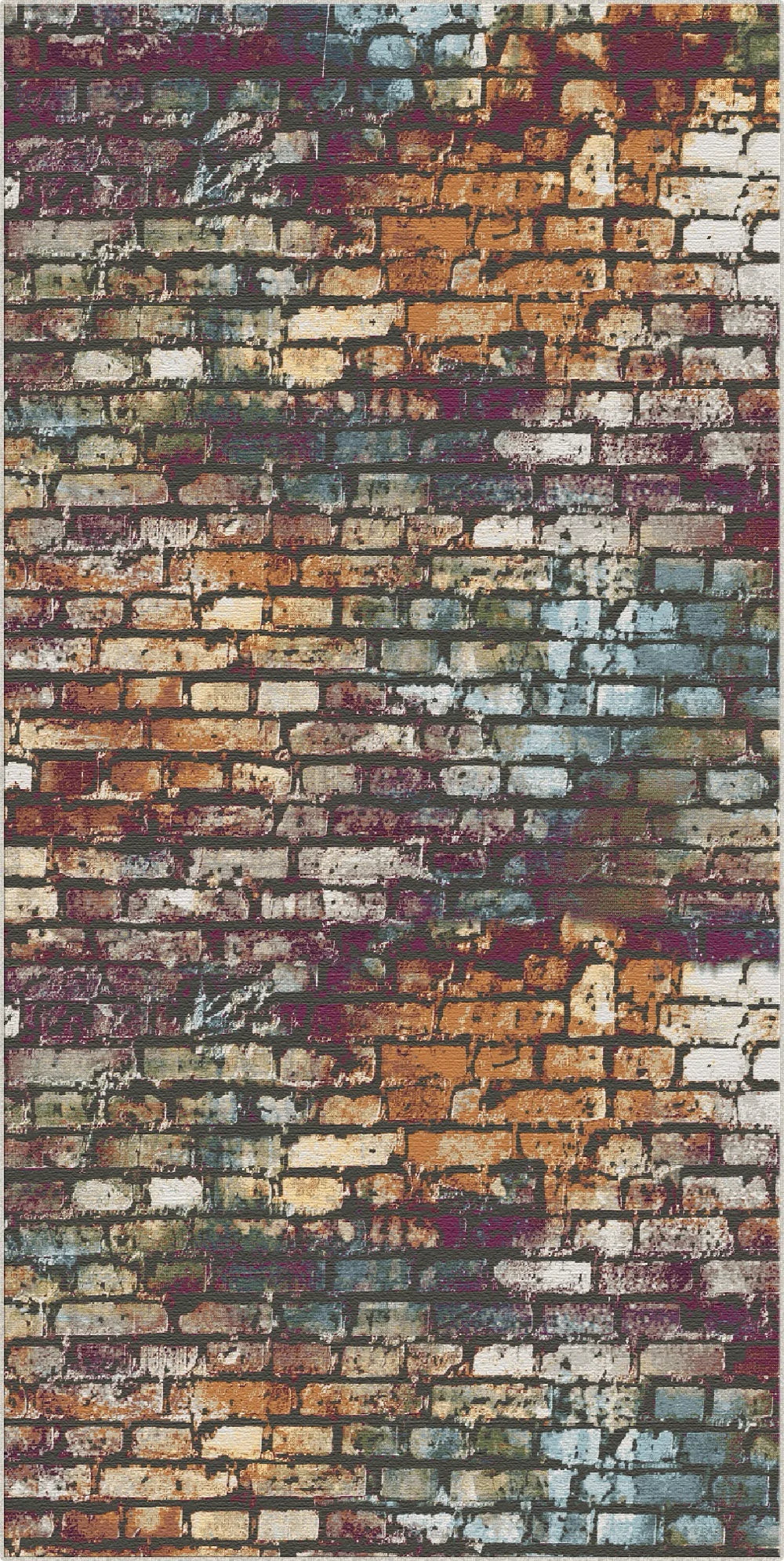 Urban Relic Masonry Abstract Rug